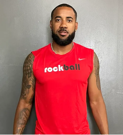 Coach Keenan Prince, basketball trainer at Rockball in Rancho Cordova