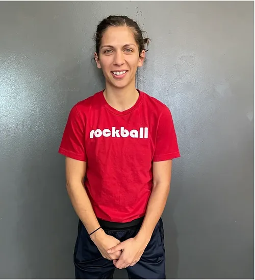 Coach Liz Gehweiler, basketball trainer at Rockball in Rancho Cordova